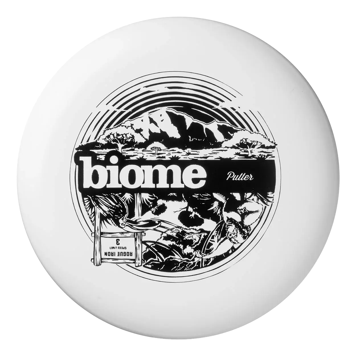 Rogue Iron Biome Disc Golf Disc